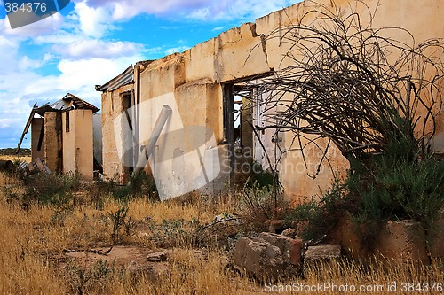 Image of farm house ruins