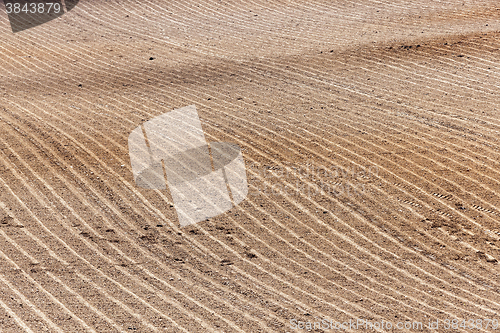 Image of plowed agricultural field  