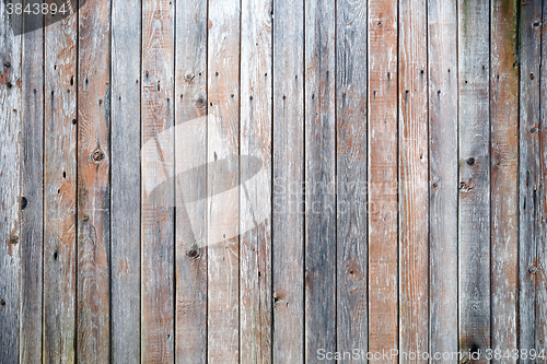 Image of old wooden wall