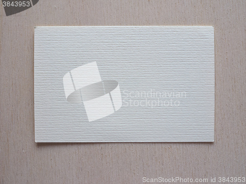 Image of Blank paper tag label