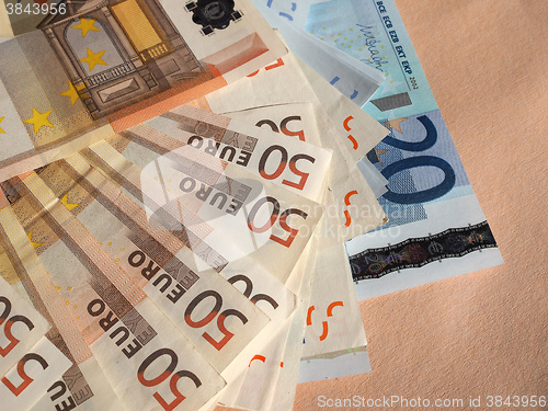 Image of Fifty and Twenty Euro notes