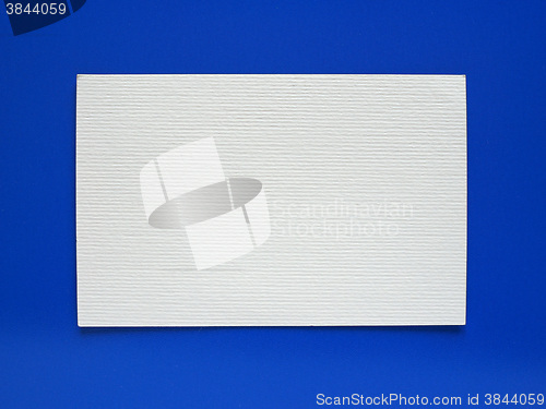 Image of Blank paper tag label