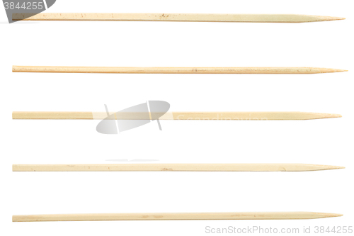Image of sticks isolated on white
