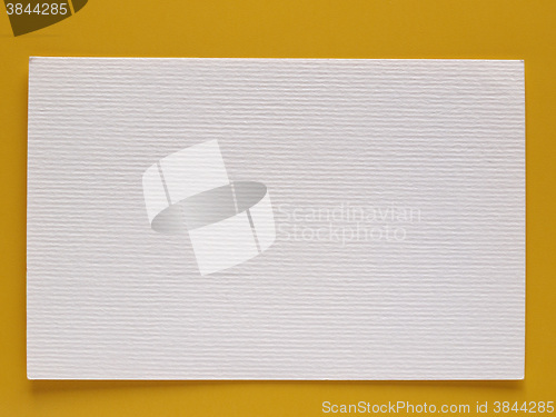 Image of Blank paper tag label