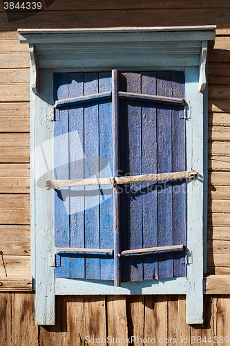 Image of Old wooden window