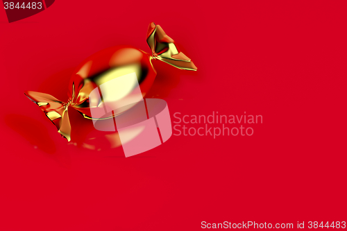 Image of Gold wrapped candy