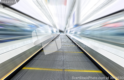 Image of Moving escalator