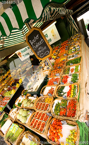 Image of vegetables market