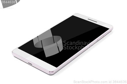 Image of Rose gold colored smartphone