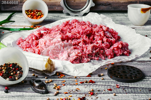 Image of Raw minced beef