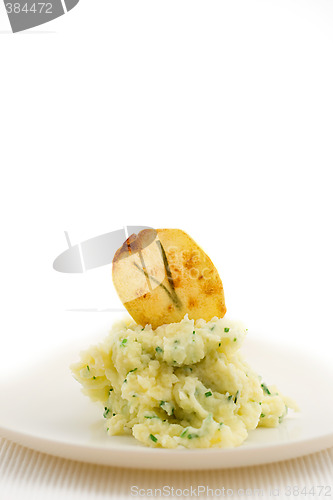 Image of mashed potatoes