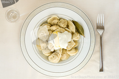 Image of served dumplings