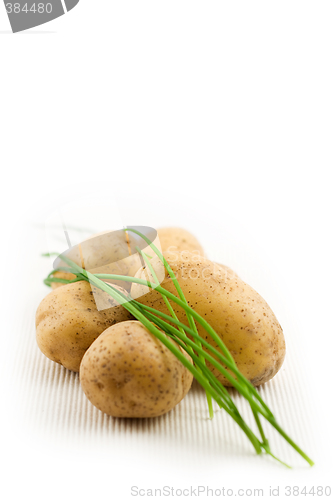 Image of raw potatoes