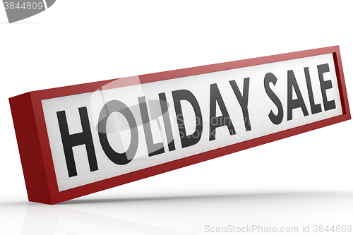 Image of Sale banner on holiday