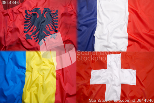 Image of Flags of Group A
