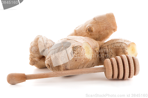 Image of Ginger root and drizzler