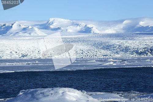 Image of Glacier lagoon Jokulsarlon at Vatnajokull