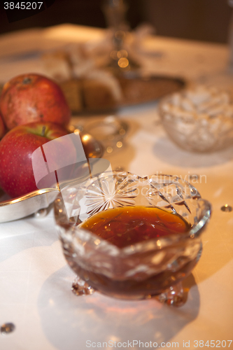 Image of Decoration of a Persian wedding table