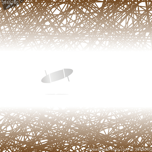 Image of Abstract Brown Line Background.