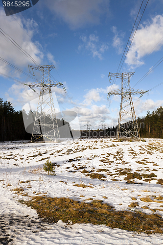 Image of Power in the winter  