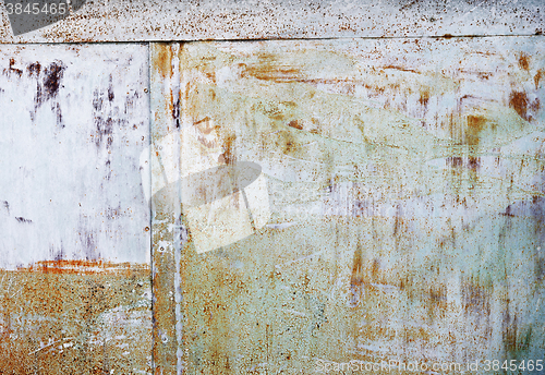 Image of metalic wall texture