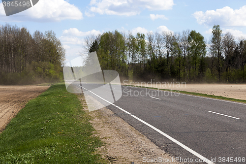 Image of small road, Belarus  