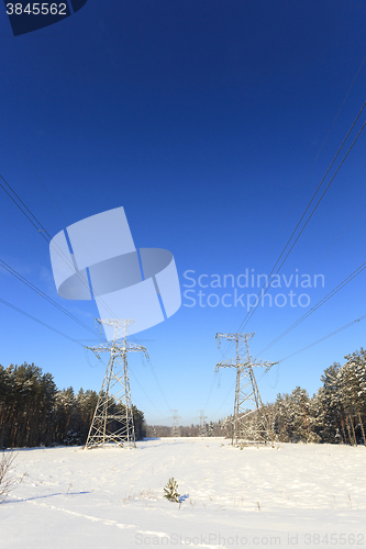 Image of Power in the winter  