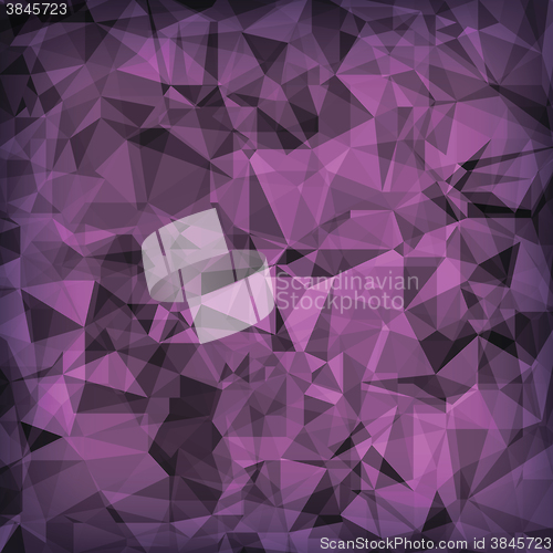 Image of Pink Polygonal Background.