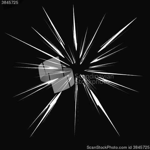 Image of Explode Flash, Cartoon Explosion