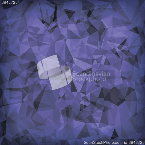 Image of Blue Polygonal Background.