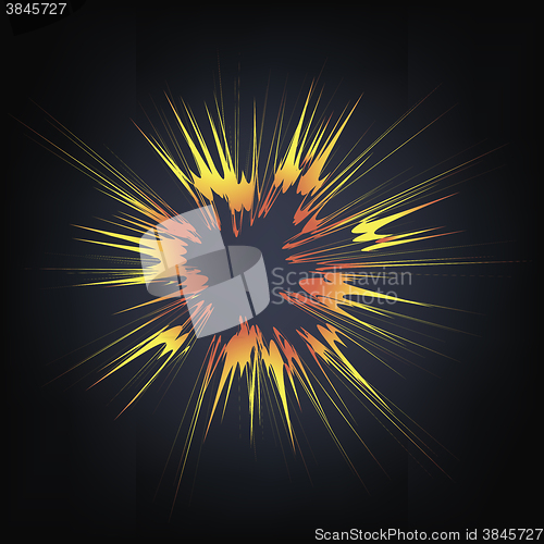 Image of Explode Flash, Cartoon Explosion