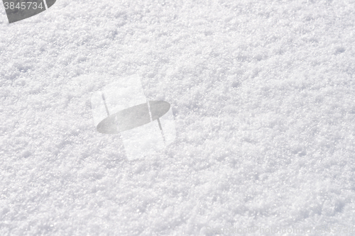 Image of fresh snow texture