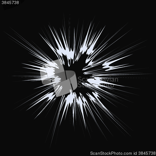 Image of Explode Flash, Cartoon Explosion