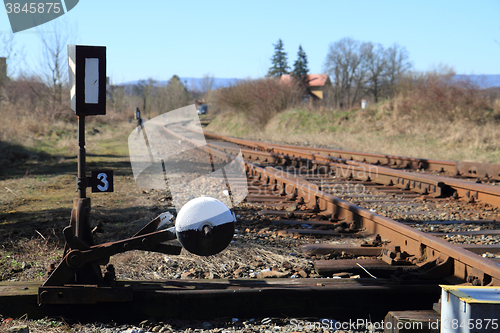 Image of old rail switch 