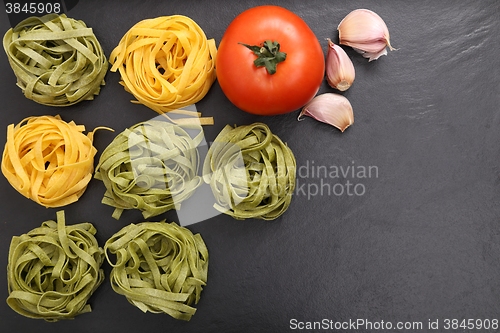 Image of Tagliatelle pasta.