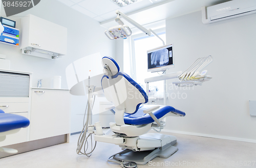 Image of interior of new modern dental clinic office