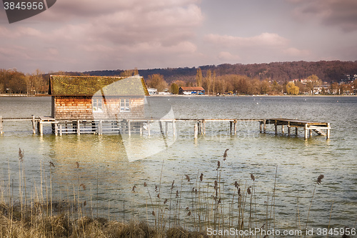 Image of Hut Lake Ammersee Bavaria