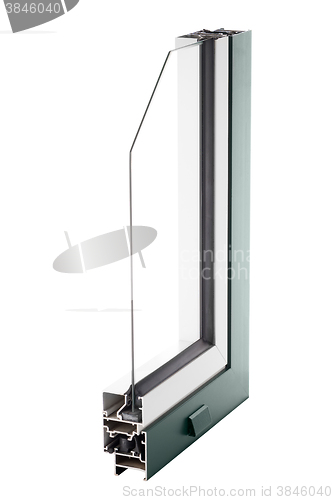 Image of Aluminium window sample