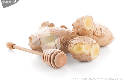 Image of Ginger root and drizzler