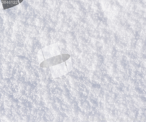 Image of fresh snow texture