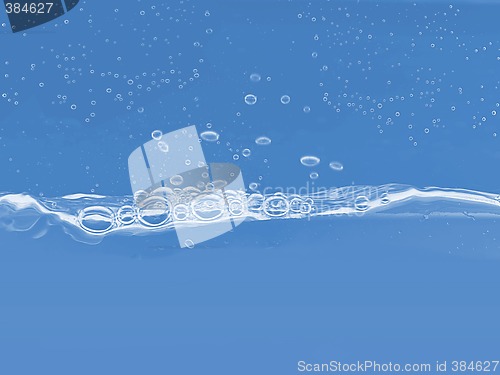 Image of Water air drops background