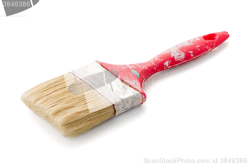 Image of Red used paint brush