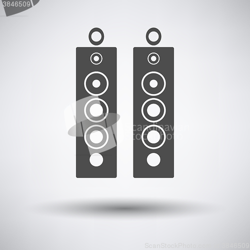 Image of Audio system speakers icon