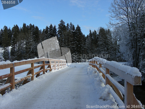 Image of Bridge in the snow