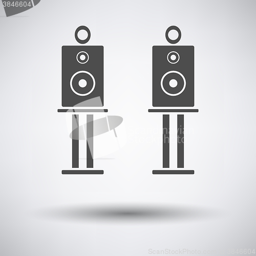 Image of Audio system speakers icon