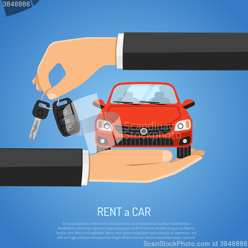 Image of Rent Car Concept