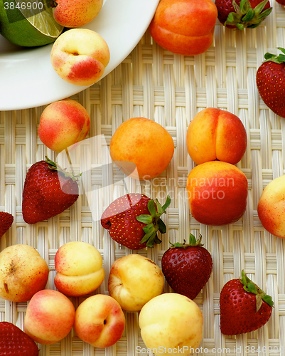 Image of Various Summer Fruits