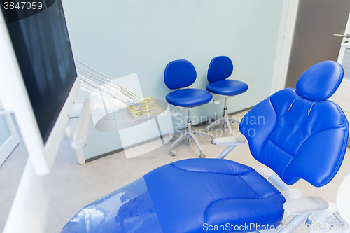 Image of interior of new modern dental clinic office