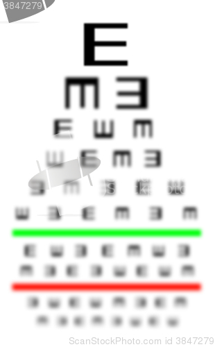 Image of Eyesight concept - Bad eyesight