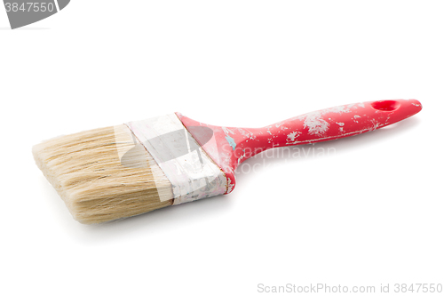 Image of Red used paint brush